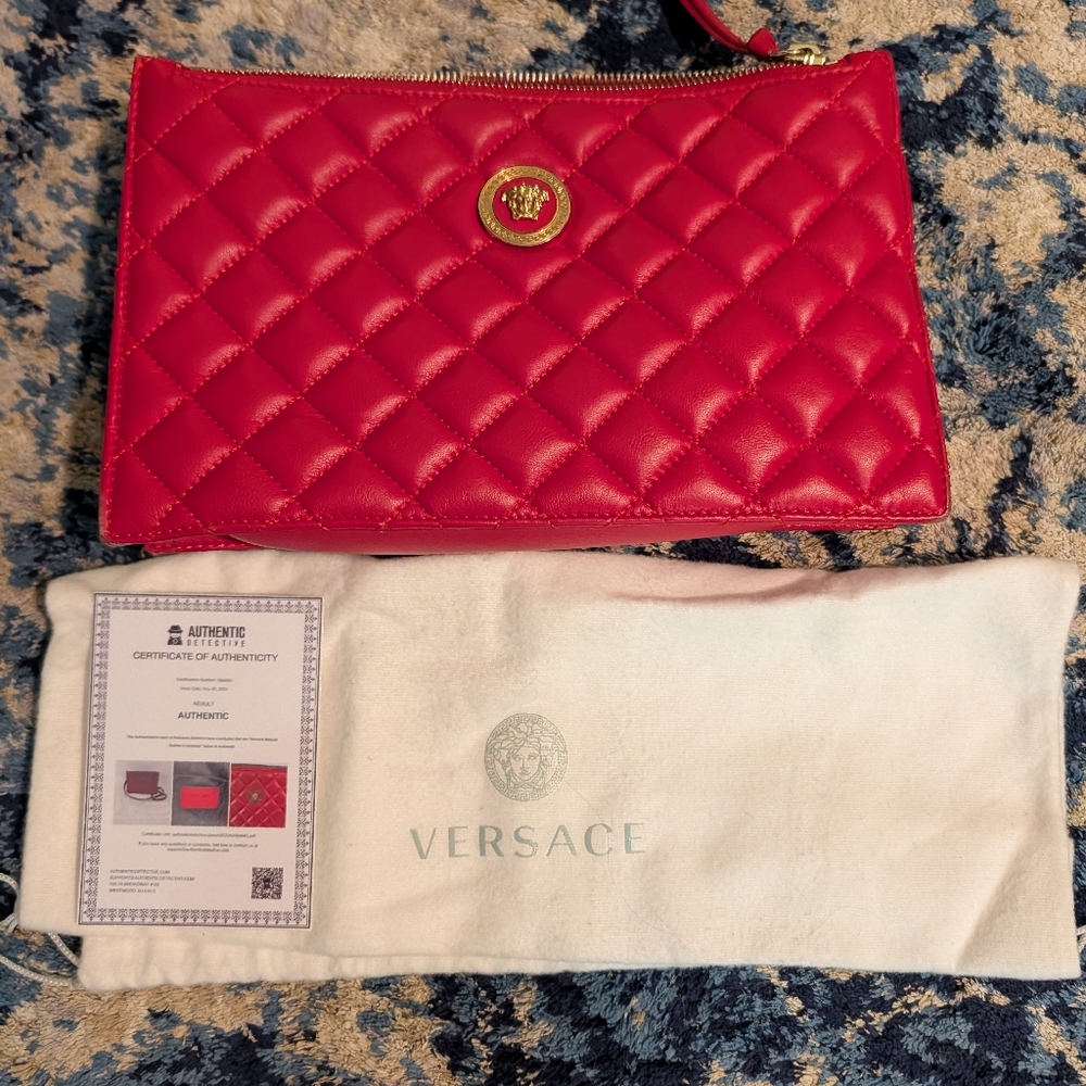 Versace Medusa Red Crossbody